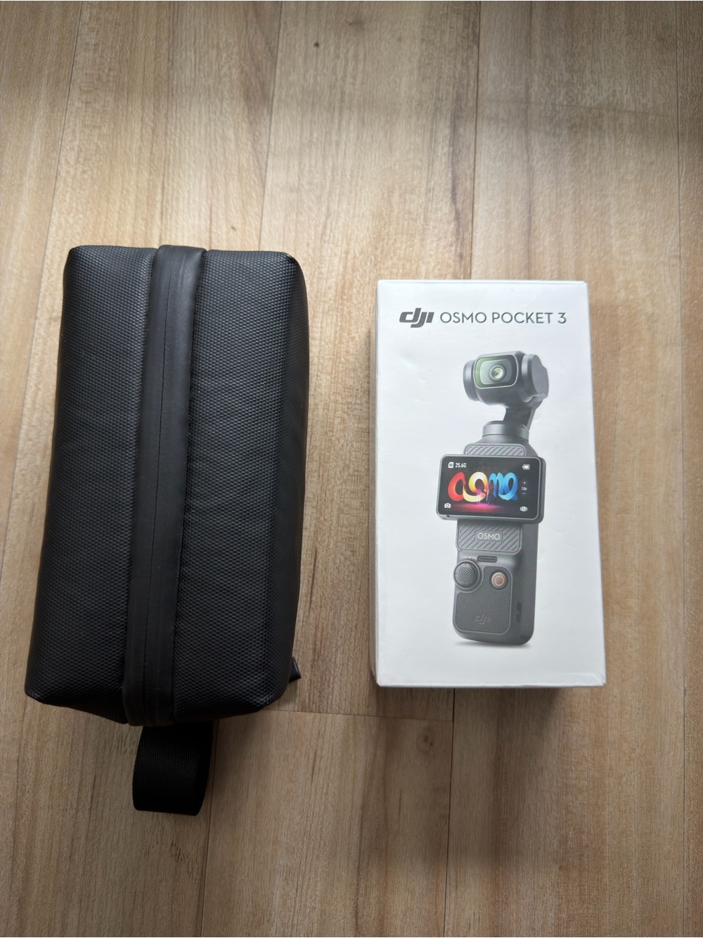 DJI Osmo Pocket 3 Gimbal Camera with Black Carry Case
